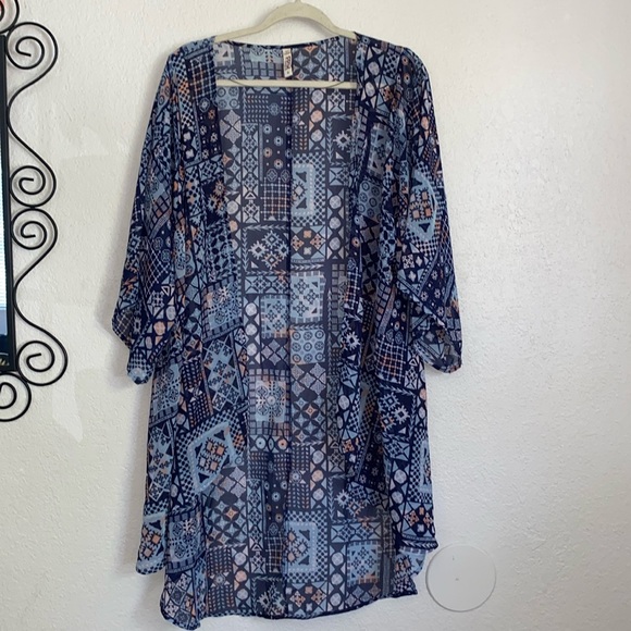 Chiffon Kimono Cardigan - Picture 2 of 7